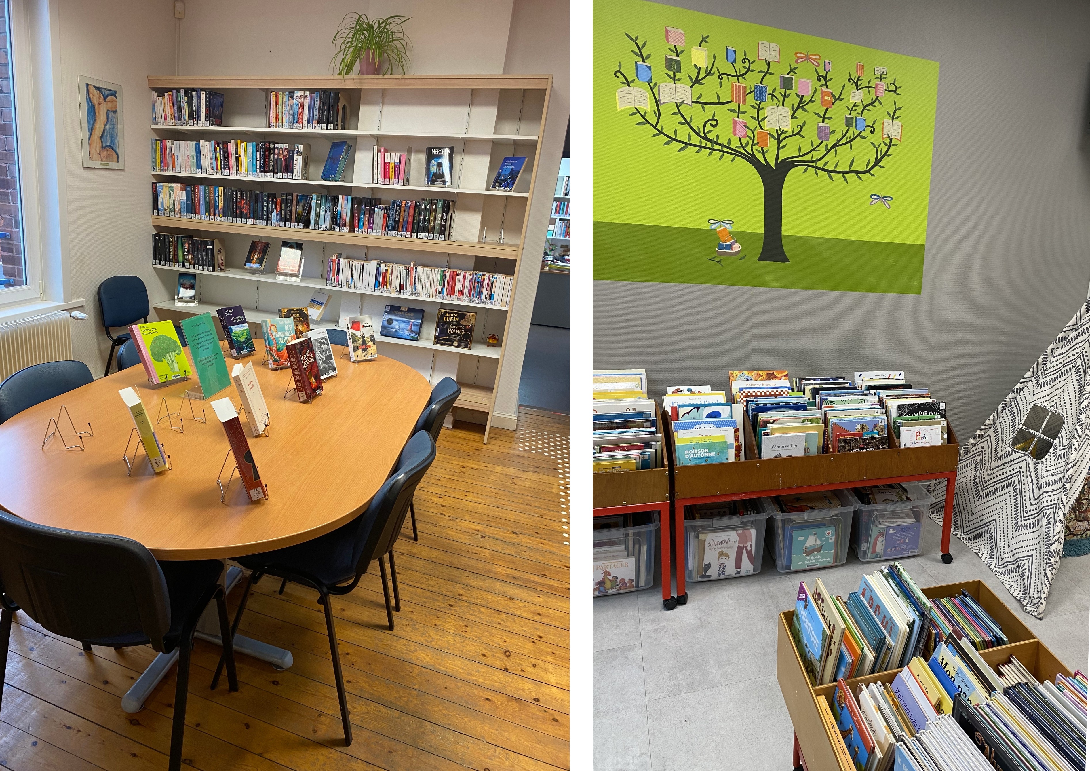 La médiathèque de Annay-sous-Lens