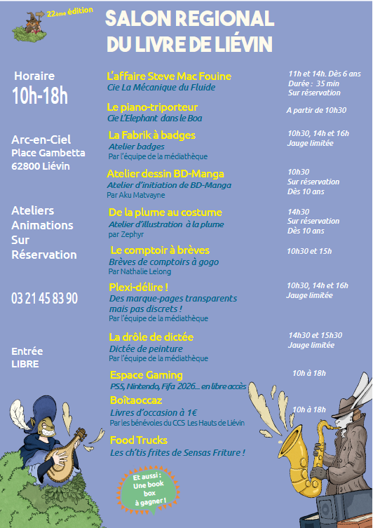 Programme du salon